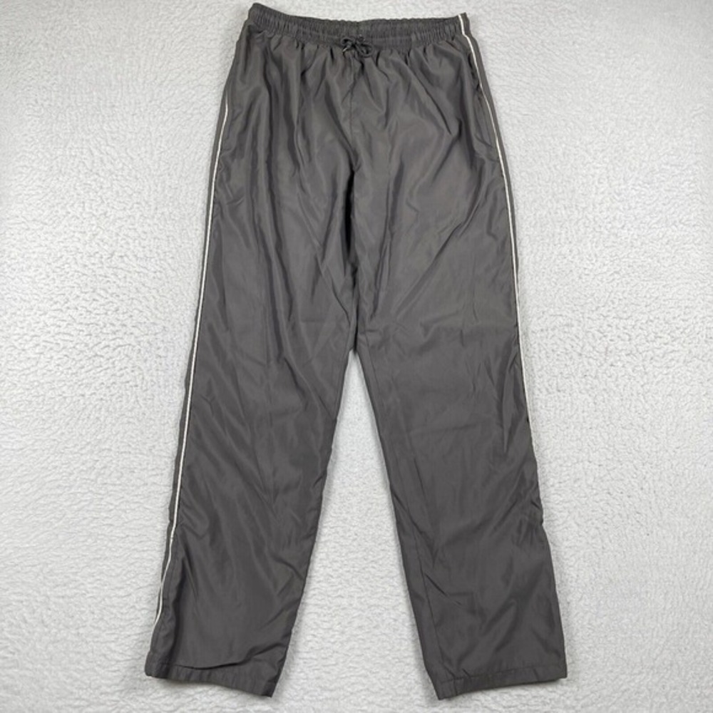 Gap Pants Womens Medium Gray Lined‎ Track Jogger Y2K Gym Basketball Workout Run